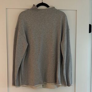 Cozy Grey Crewneck Sweatshirt
